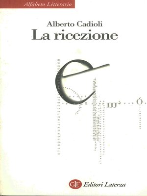 cover image of La ricezione